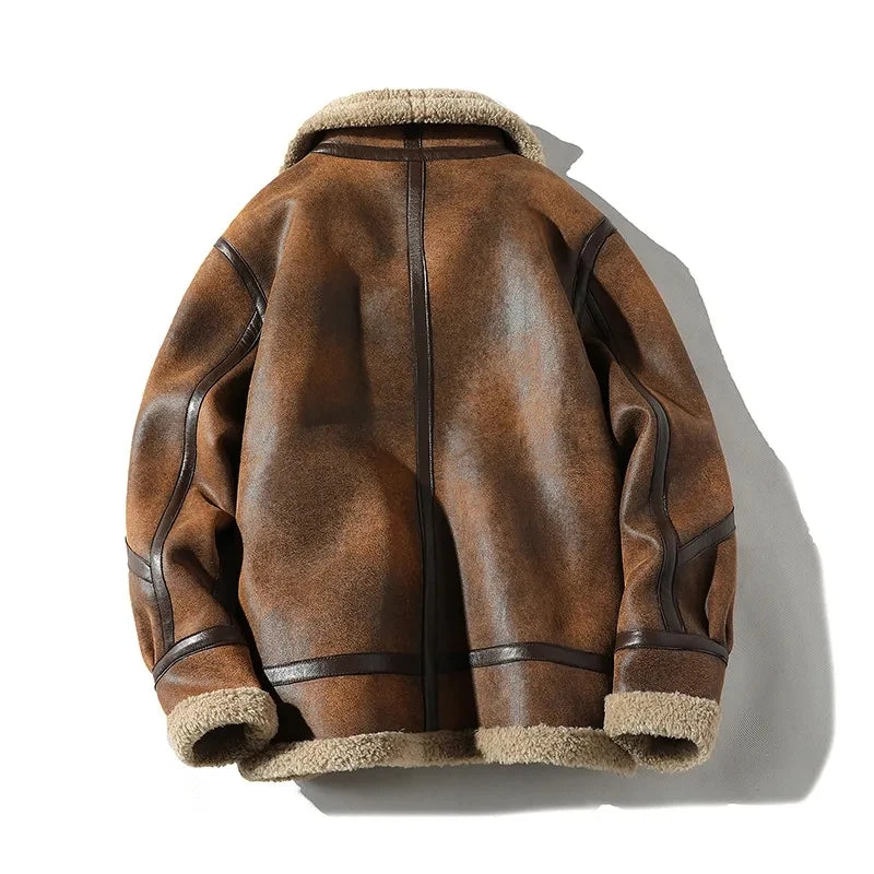 Martin Mitchell Leather Bomber