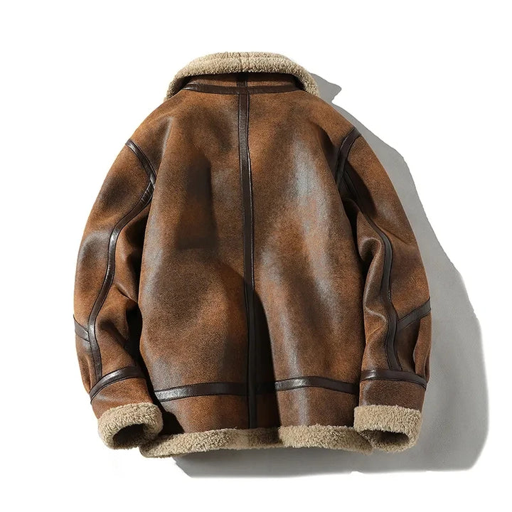 Martin Mitchell Leather Bomber