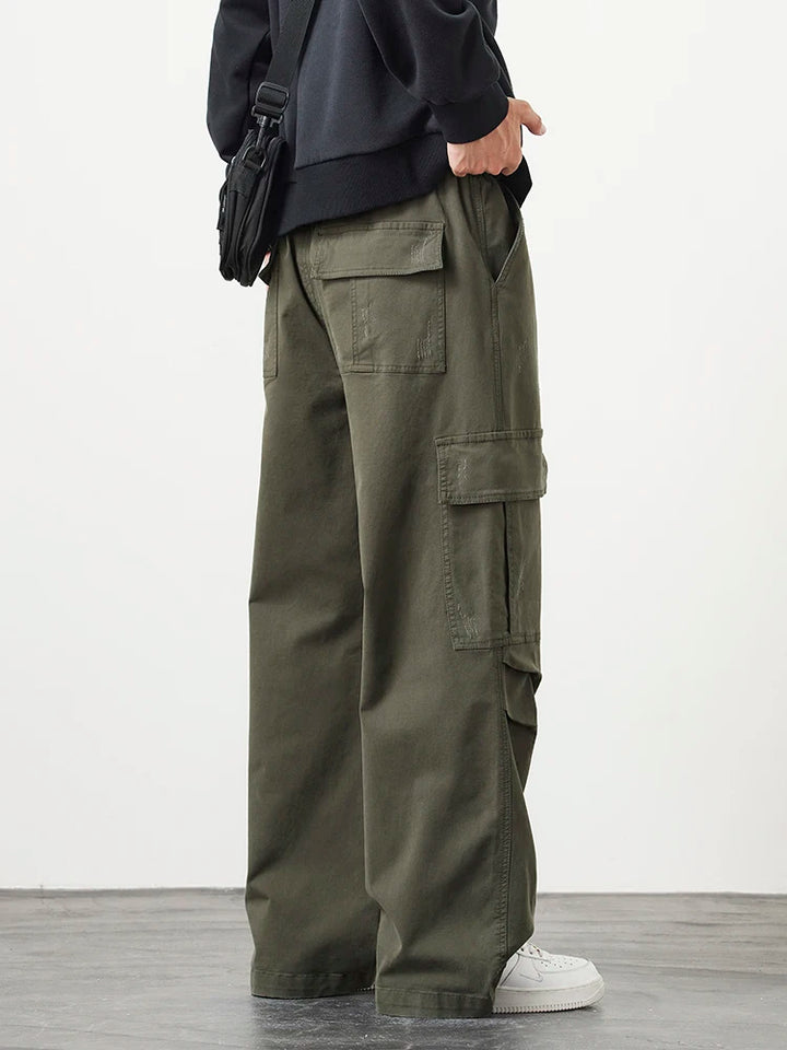Leonard Reeves Straight Leg Cargo Pants
