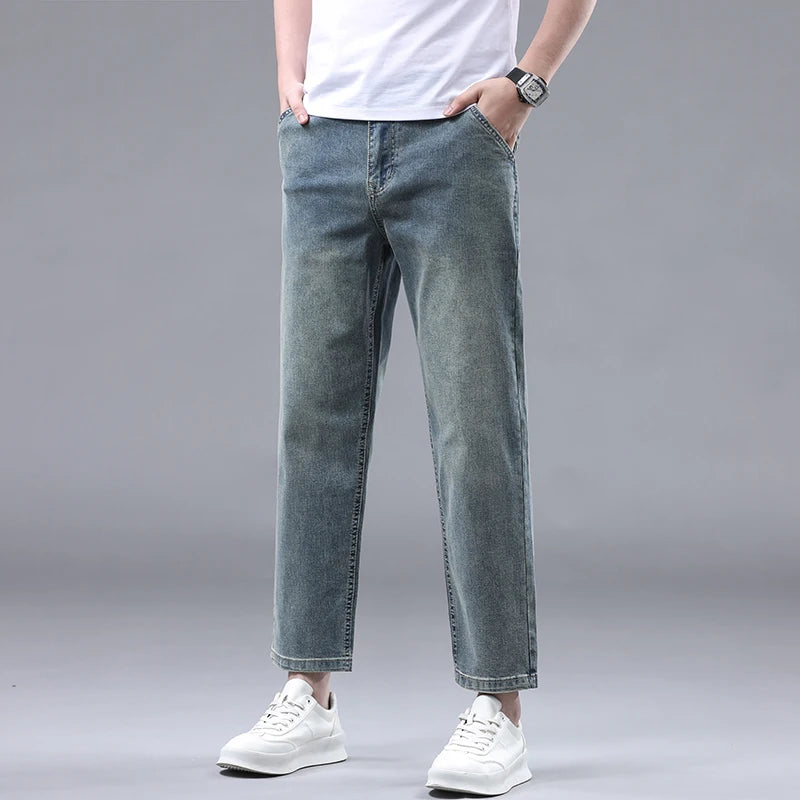 Callum - Cropped Denim Jeans
