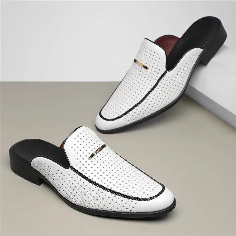 Marseille – Perforated Mule Loafer