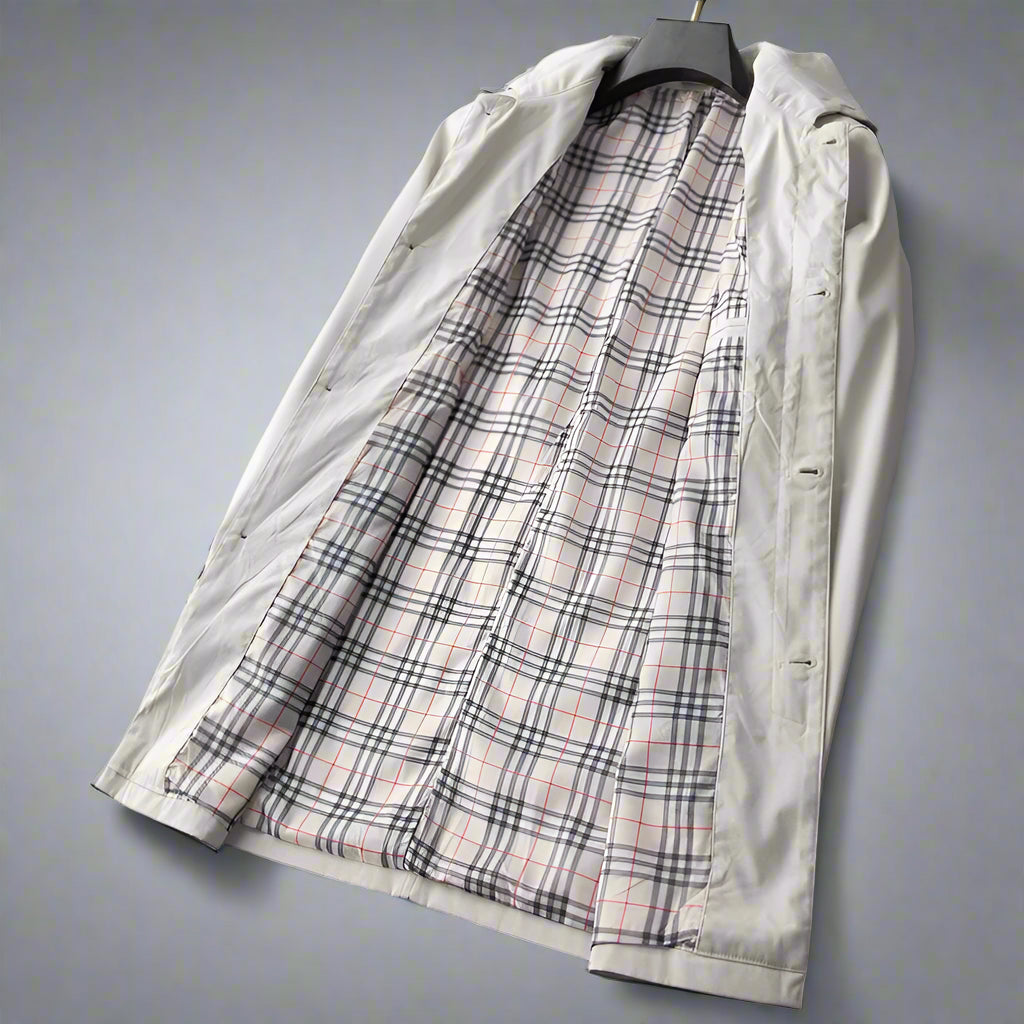 Donato Tailored Trench Coat