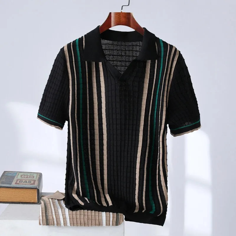 Collezione - Waffle-Knit Polo