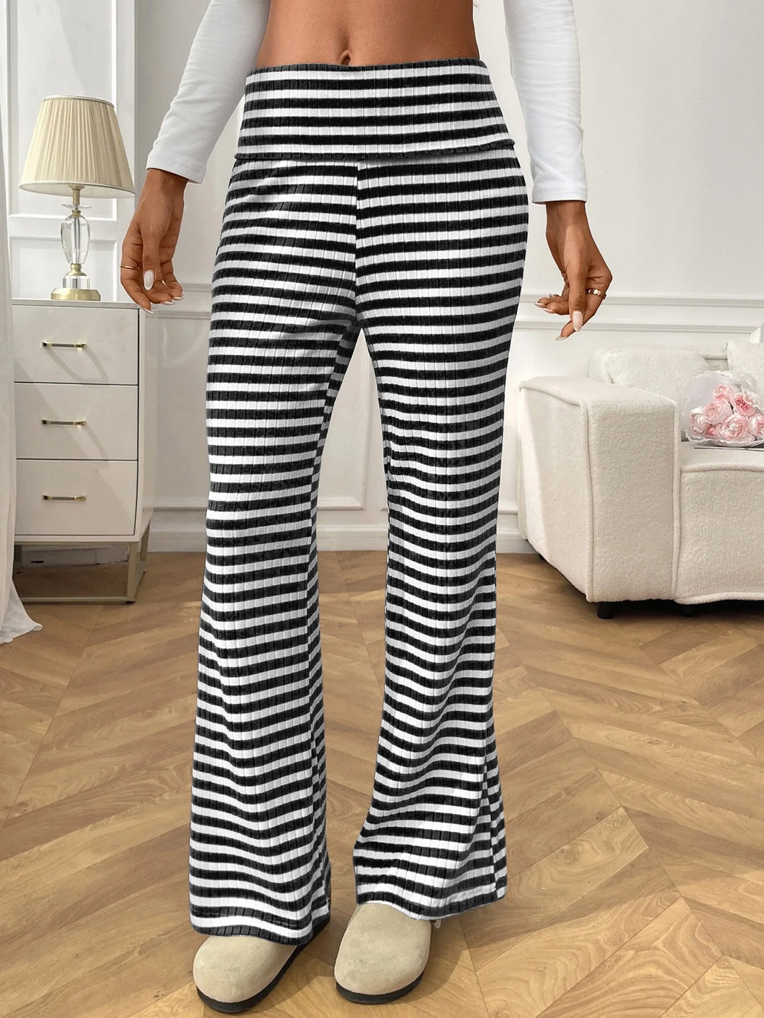 Capri Flared Lounge Pants