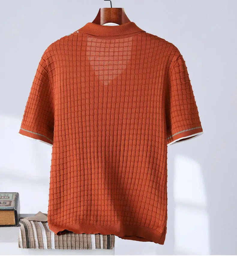 Collezione - Waffle-Knit Polo