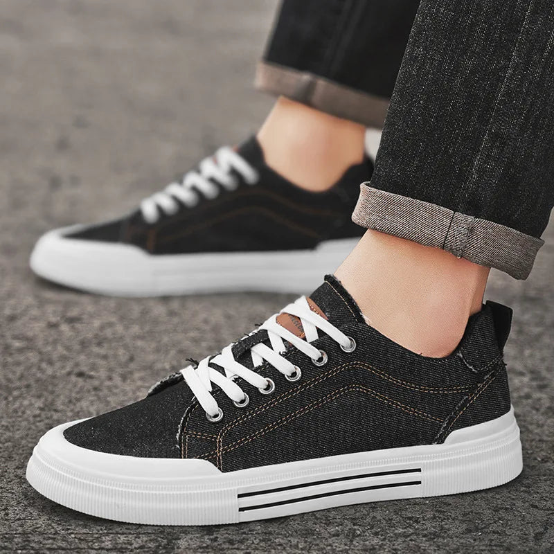 Declan - Low-Top Denim Shoe