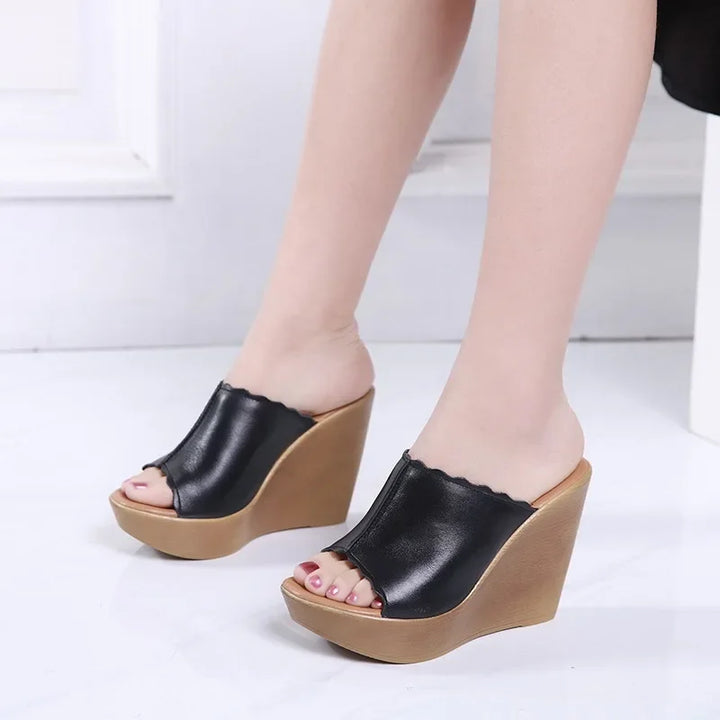 Celine - Wedge Platform Sandal