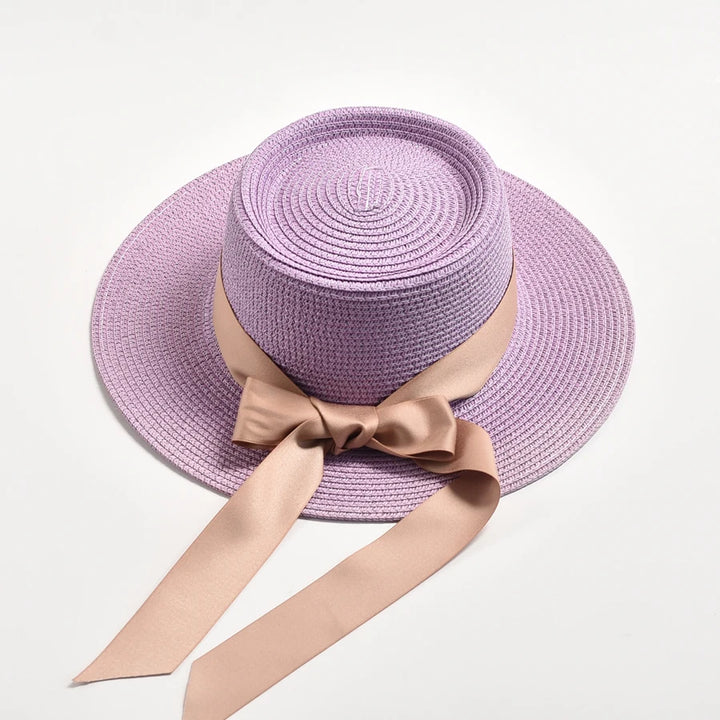 Angelica - Bow-Tied Sun Hat