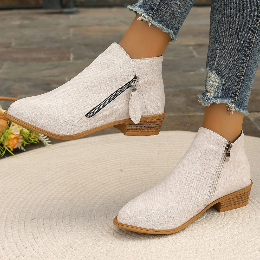 Catalina Zip Ankle Bootie