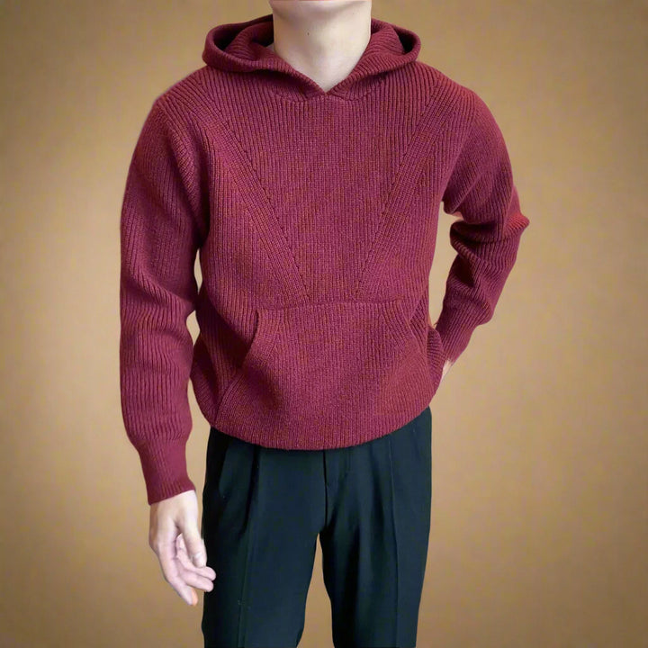 Marcel Ribbed Hoodie
