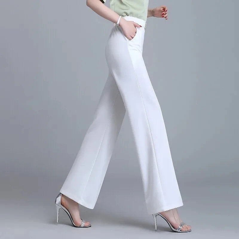 Marielle Pleated Wide-Leg Pant