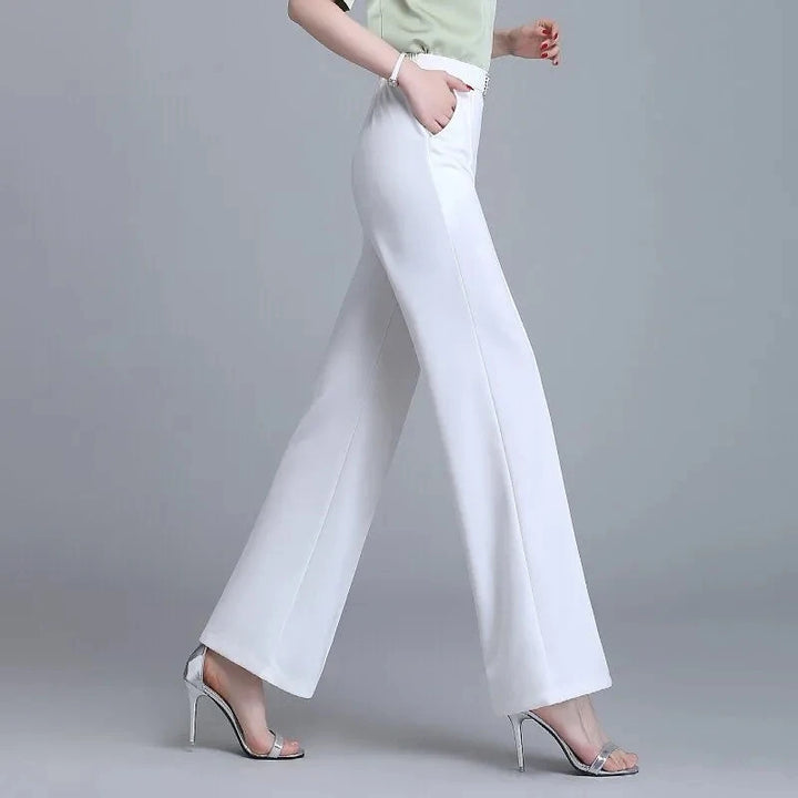 Marielle Pleated Wide-Leg Pant