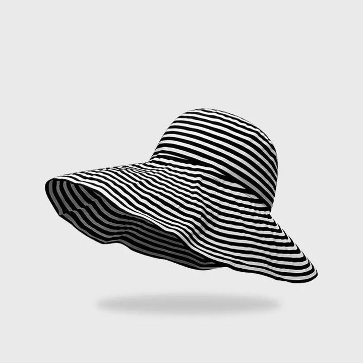 Scarlett Striped Sun Hat
