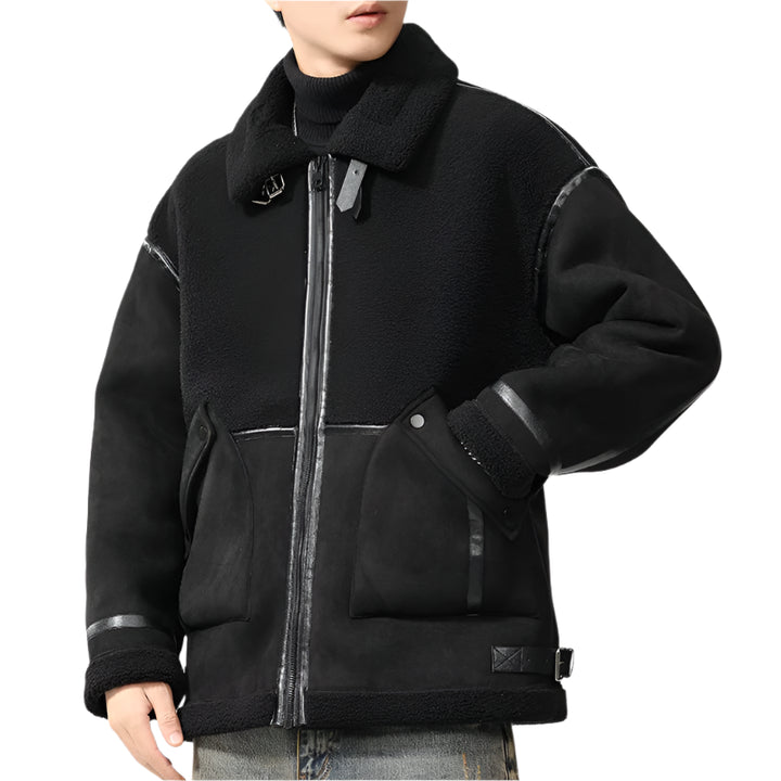 Derrington Spliced Suede Jacket