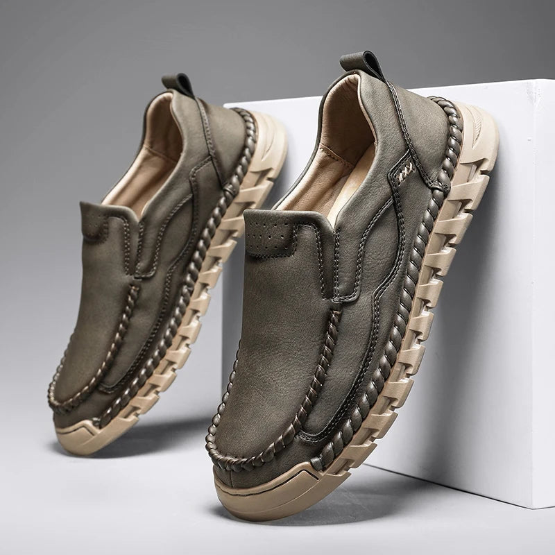 Sedona – Rugged Stitch Walking Moccasins