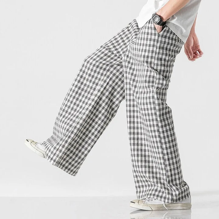 Gingham - Check Trousers