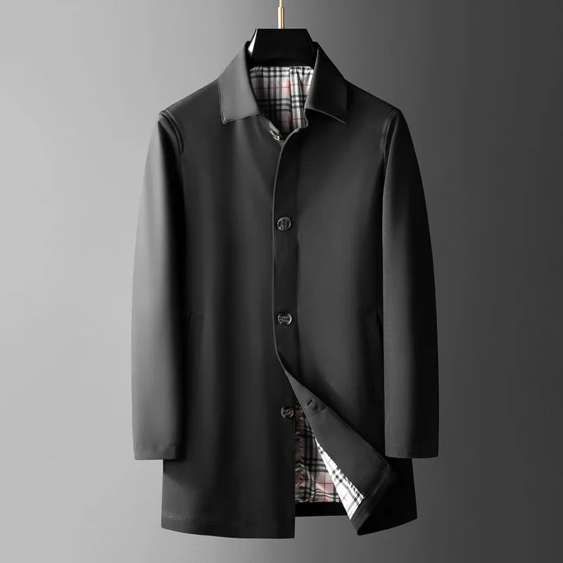 Donato Tailored Trench Coat