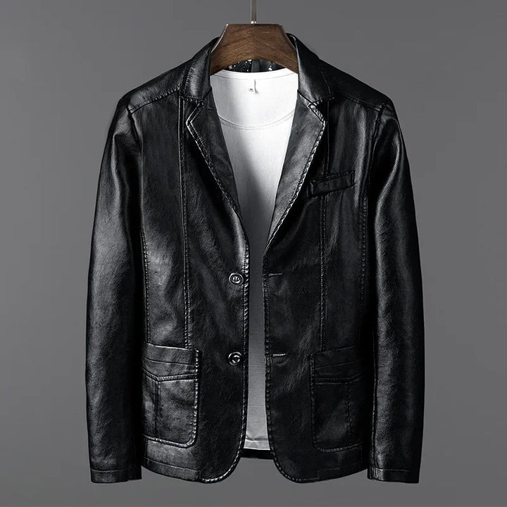 Romano Leather Blazer