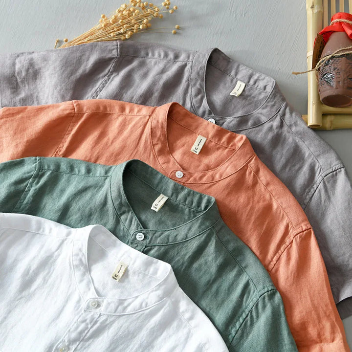 Savelli - Regular-Fit Linen Shirt