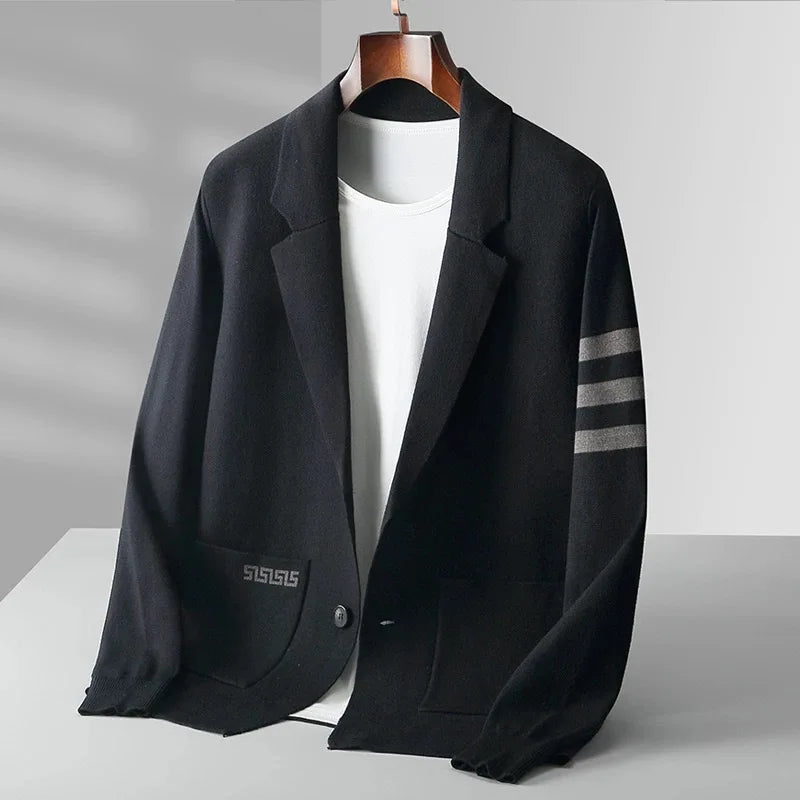 Enzo Knit Blazer