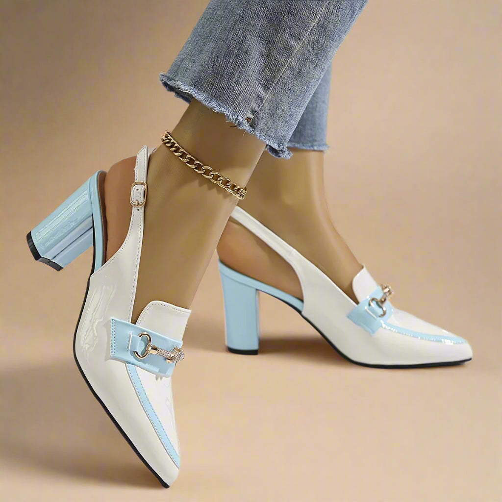 Jordina Slingback Block Heel