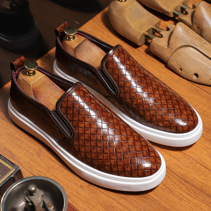 Ventino Leather Slip On Shoe