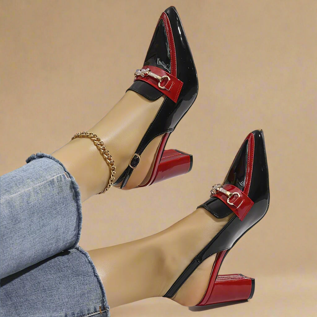 Jordina Slingback Block Heel
