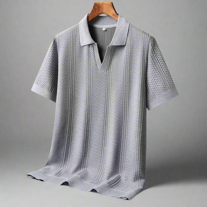 Cavallaro Knitted Polo Shirt